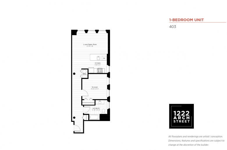 1222 Arch Street in Philadelphia, PA PMC Property Group Apartments